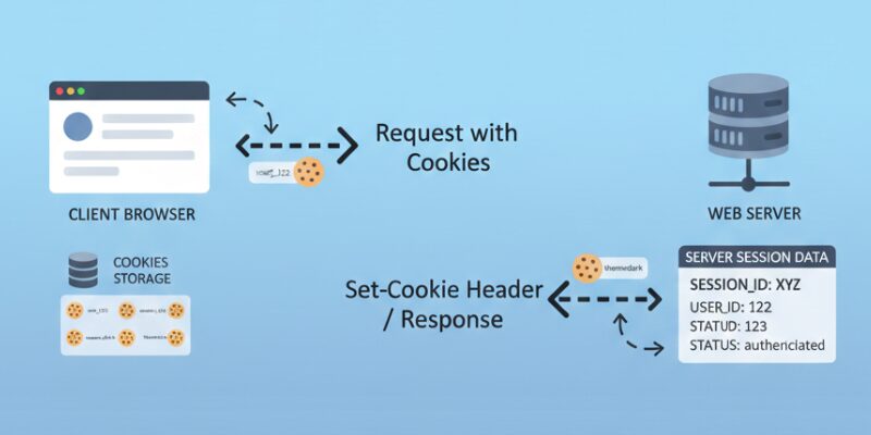 How Sessions and Cookies Work Behind the Scenes