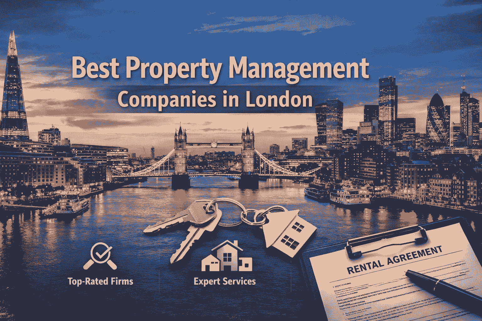 Property-Management-with-London-skyline-background-and-simple-service-icons-designed-for-UK-landlord-guide