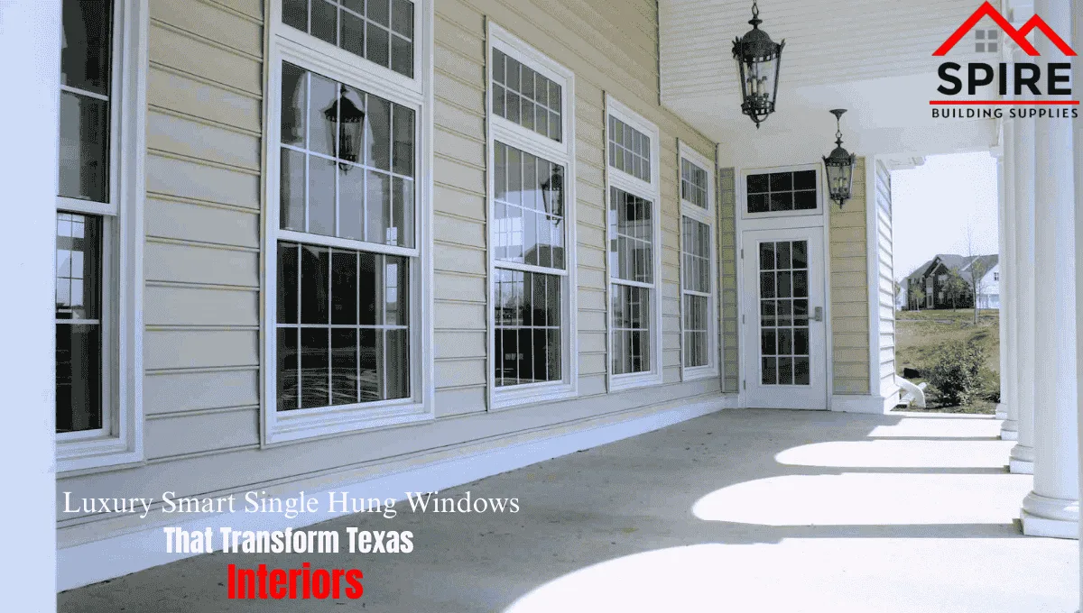 Luxury Smart Single Hung Windows That Transform Texas Interiors