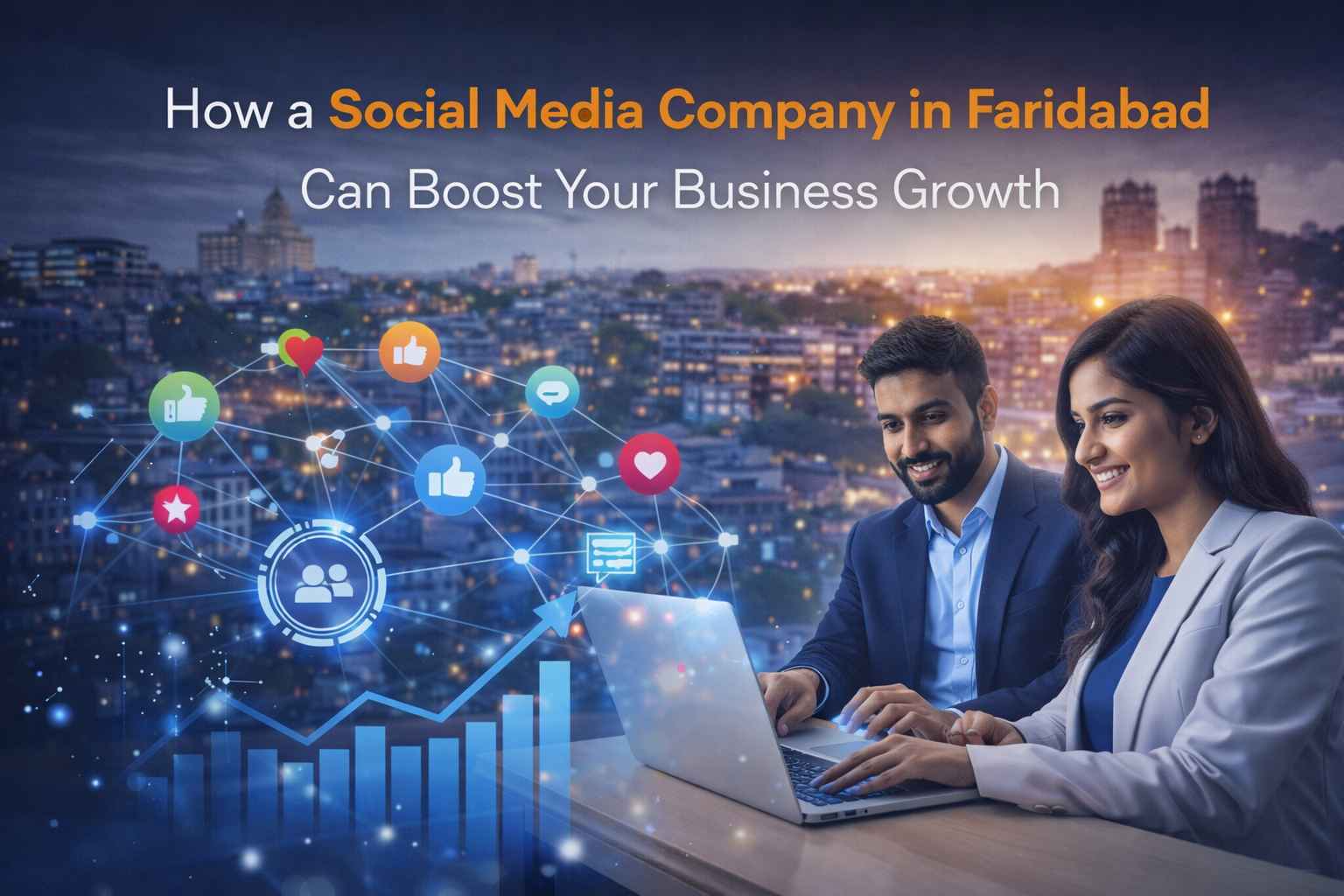 How a Social Media Company in Faridabad Can Boost Your Business Growth