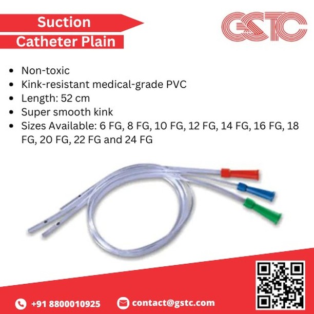 Suction Catheters Manufacturers & Exporters from India| GSTC