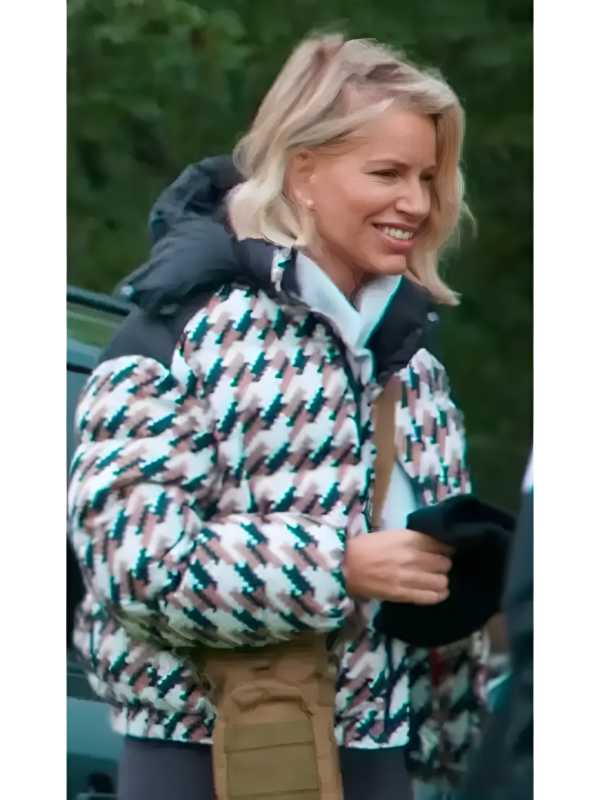 The-Traitors-US-S4-Caroline-Stanbury-Houndstooth-Puffer-Jacket-1