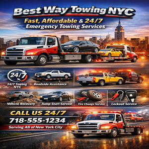 Best Way Towing NYC – Fast, Affordable & 24/7 Emergency Towing Services