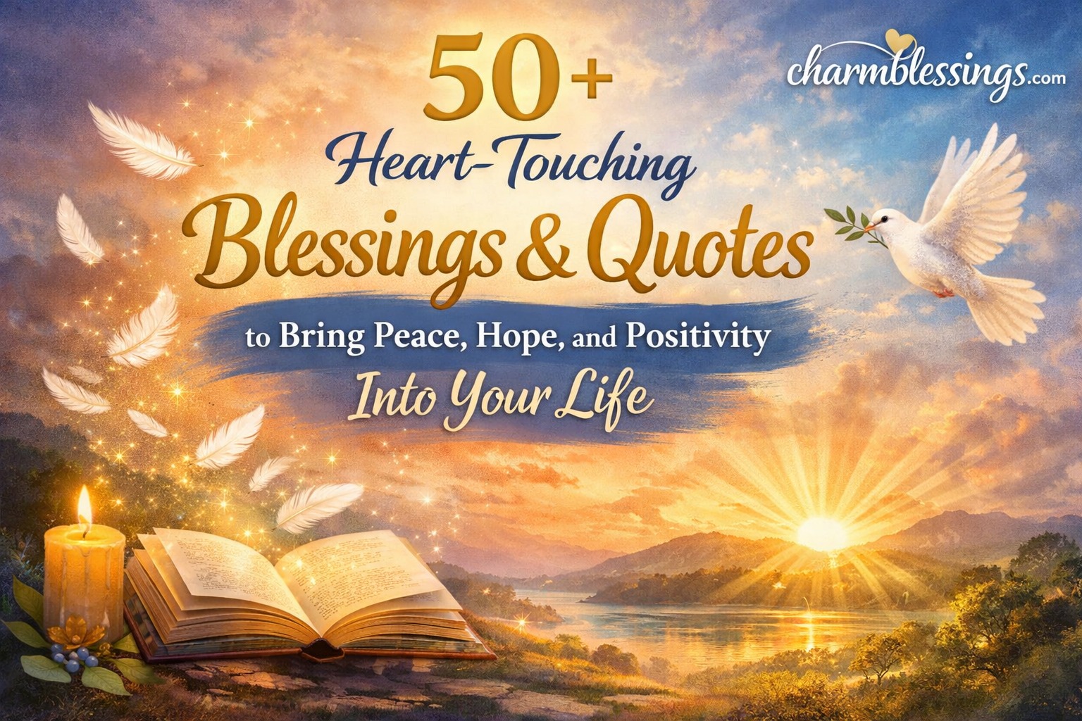 50+ Heart-Touching Blessings & Quotes to Bring Peace, Hope, and Positivity Into Your Life