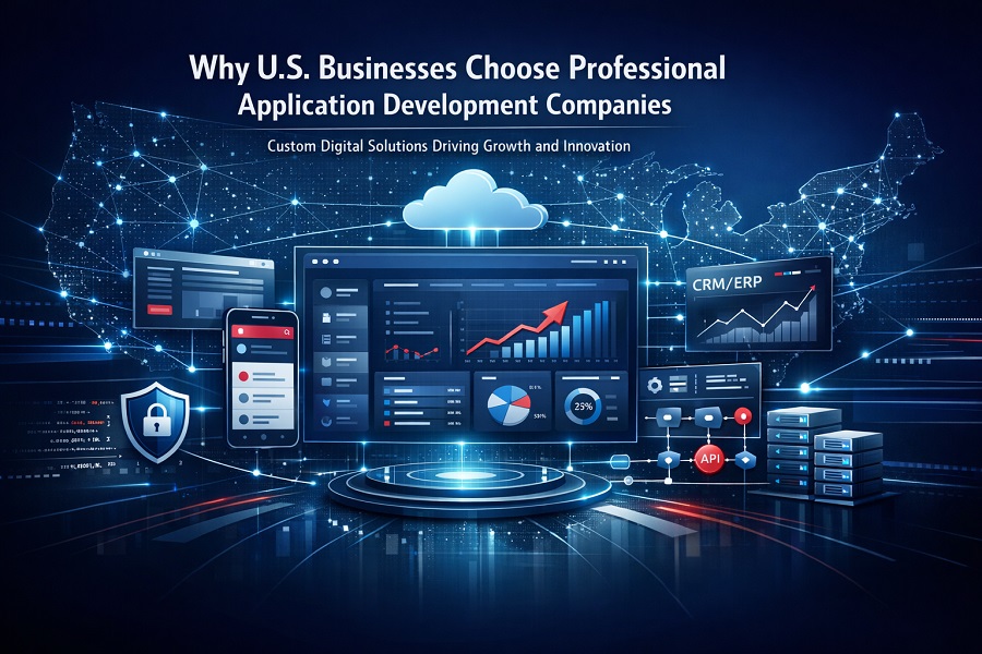 Why U.S. Businesses Choose Professional Application Development Companies