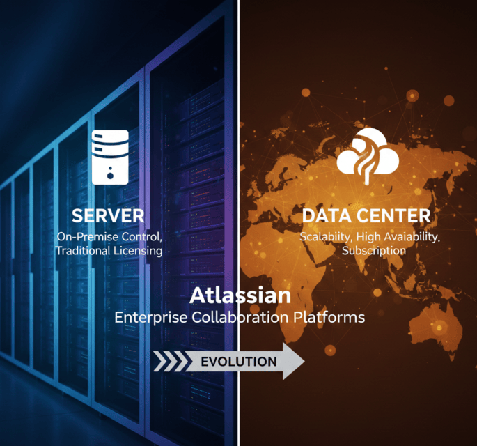 Atlassian Server vs Data Center for Enterprise Collaboration Platforms