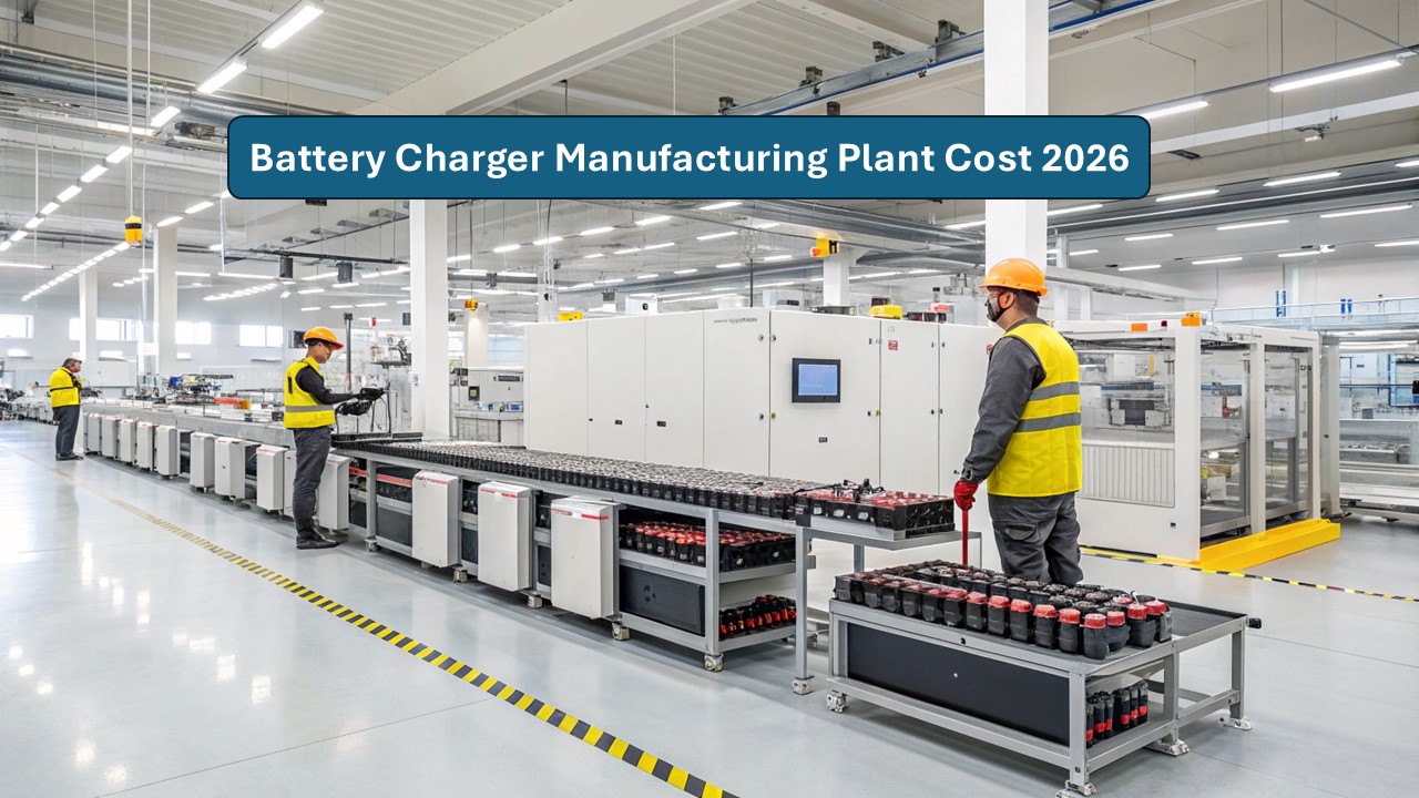 Battery Charger Manufacturing Plant Cost 2026: Process Details and Profitability Analysis