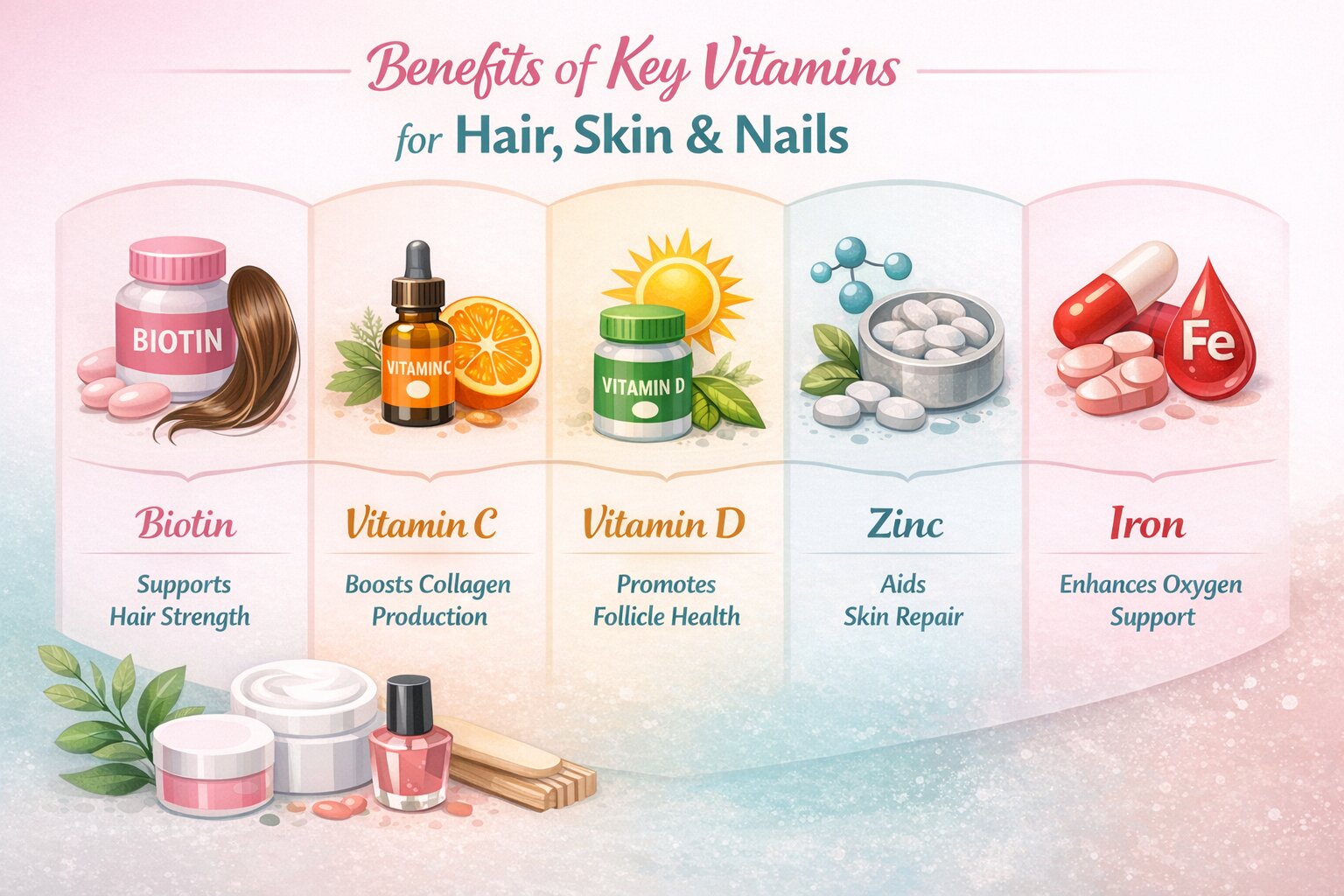 Multivitamins for Hair, Skin & Nails – Do They Work?