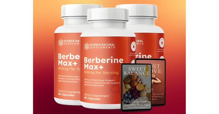 Berberine Max+ – Natural Support for Healthy Blood Sugar Balance