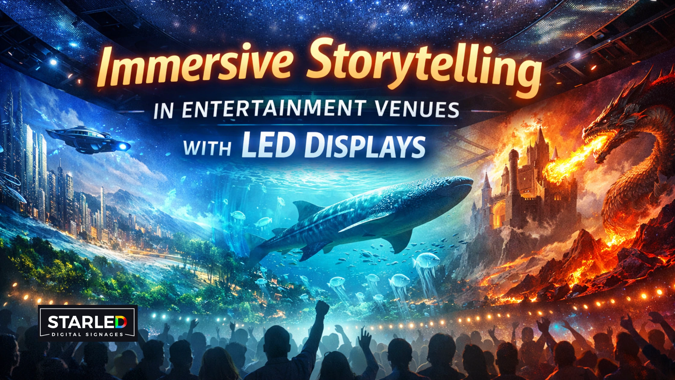 Immersive Storytelling in Entertainment Venues with LED Displays (UAE)