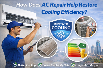How Does AC Repair Help Restore Cooling Efficiency?