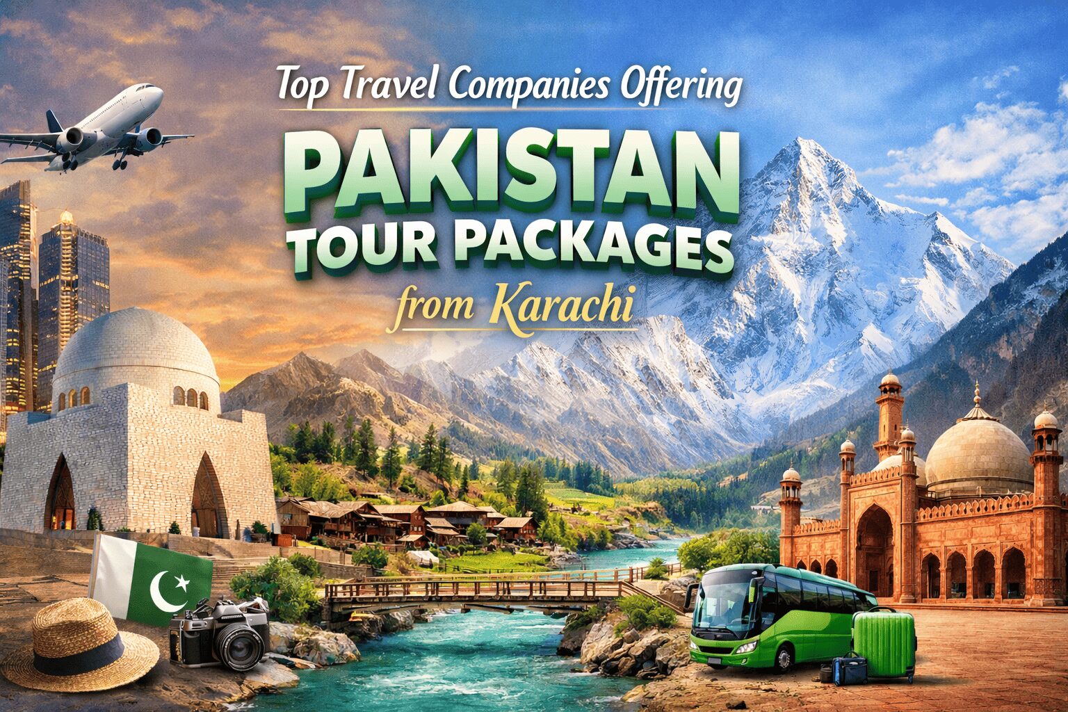 Top Travel Companies Offering Pakistan Tour Packages from Karachi