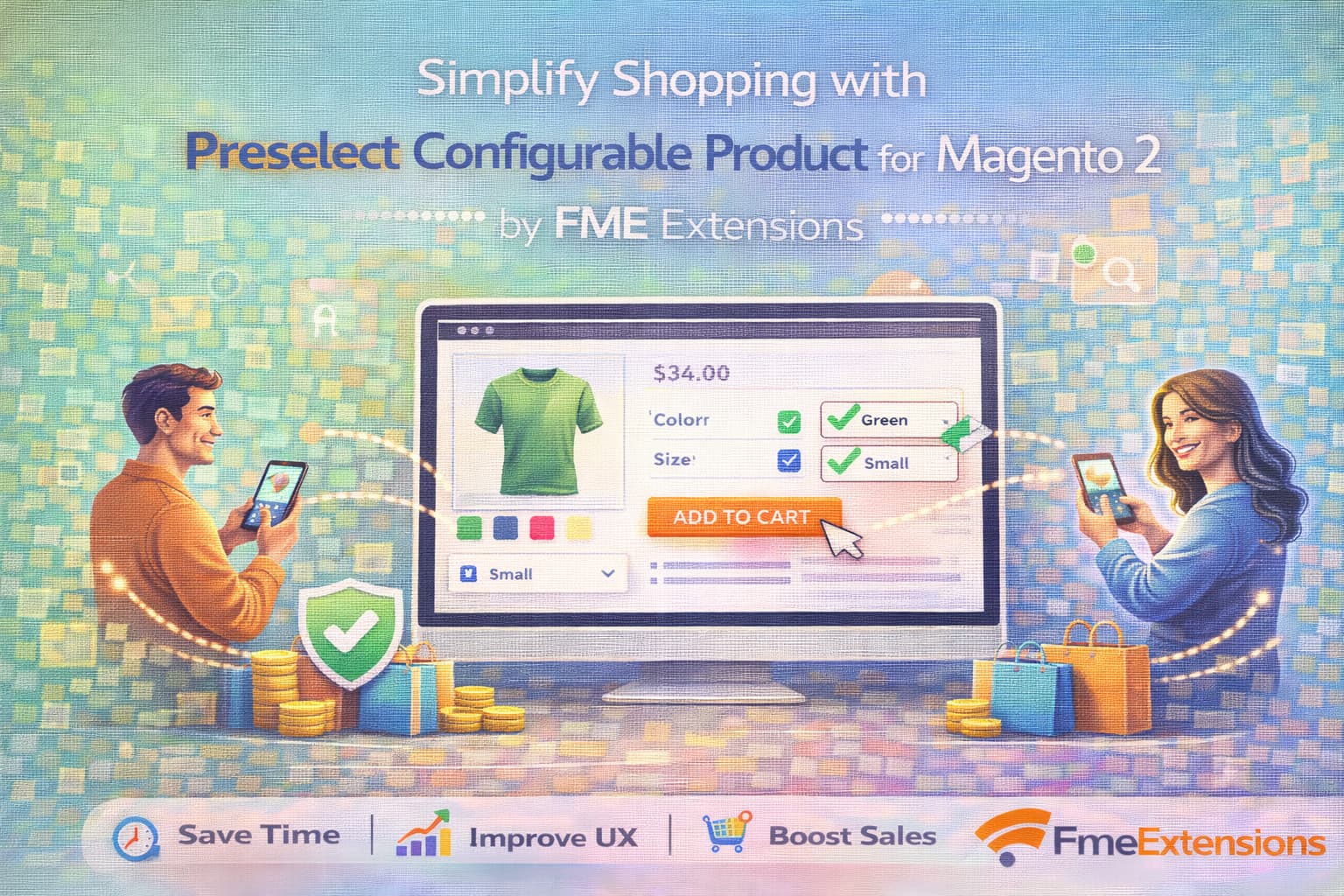 Simplify Shopping with Preselect Configurable Product for Magento 2 by FME Extensions