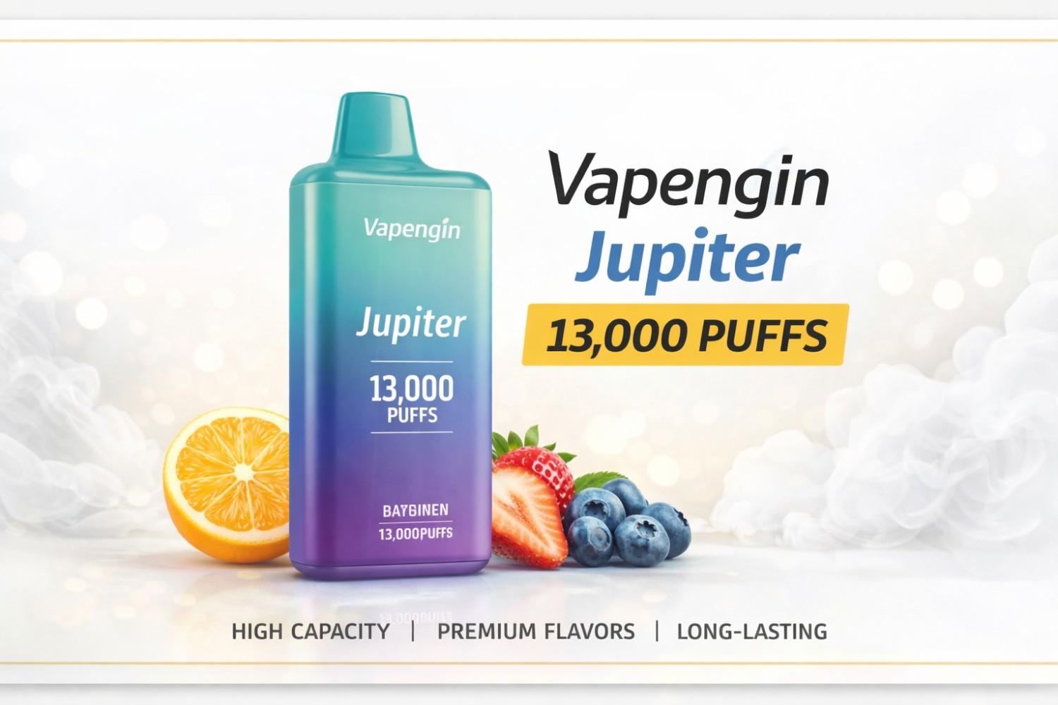 Vapengin Jupiter 13,000 Puffs: Power, Performance, and Long-Lasting Satisfaction