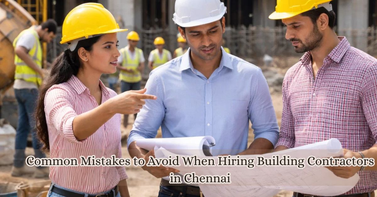 Common Mistakes to Avoid When Hiring Building Contractors in Chennai
