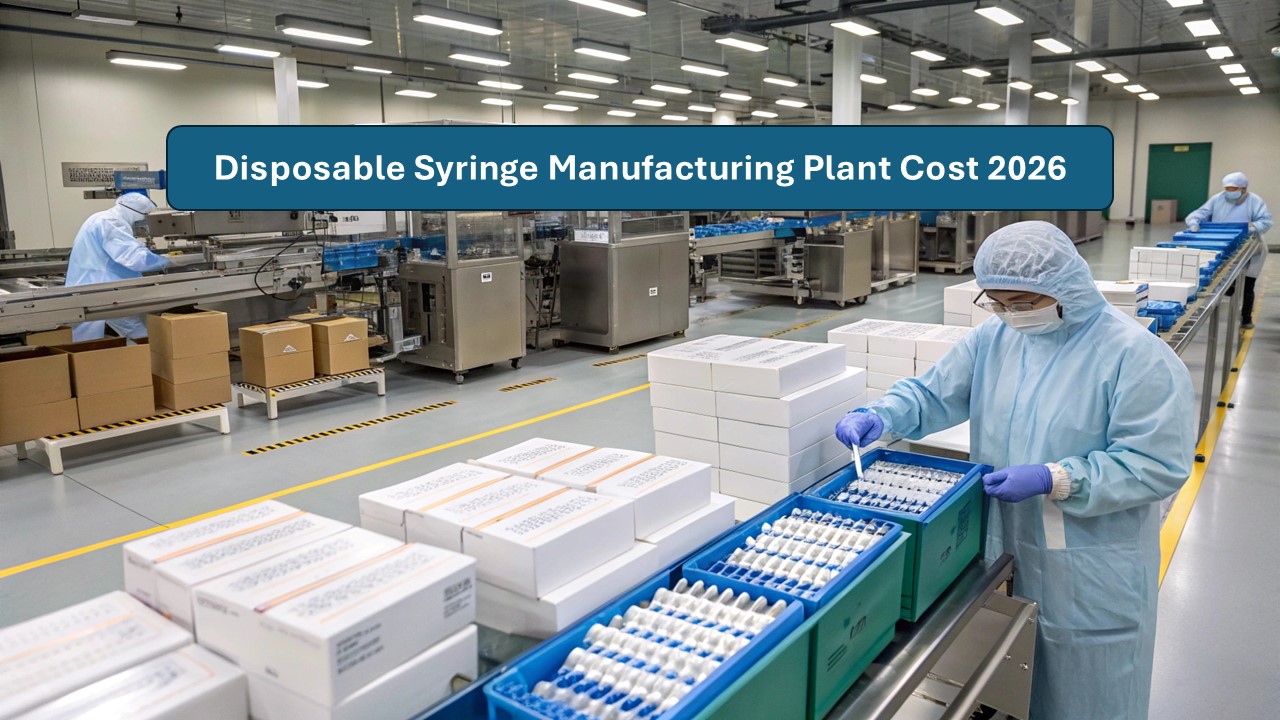 Disposable Syringe Manufacturing Plant Cost 2026: Business Plan and ROI Analysis