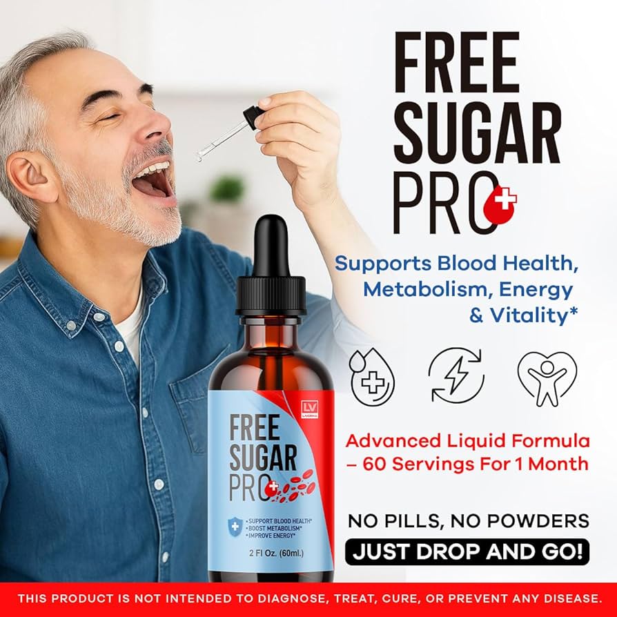 Free Sugar Pro™ – Natural Blood Sugar Support, Energy Boost, and Metabolic Wellness for Adults in the USA