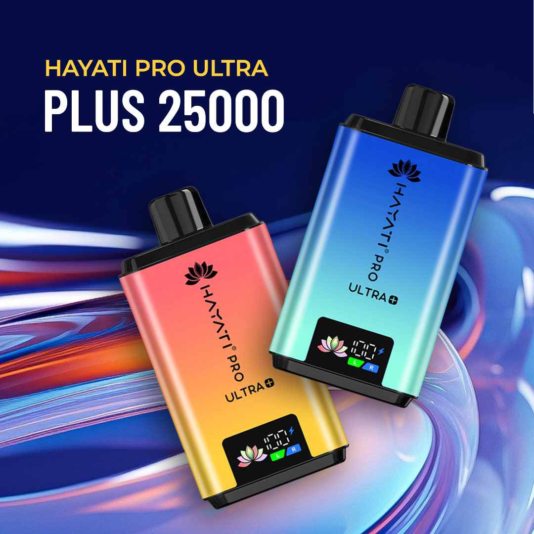 Hayati Pro Ultra Plus 25000 Big Puffs Prefilled Vape Kit: A Premium Choice for Vaping Enthusiasts