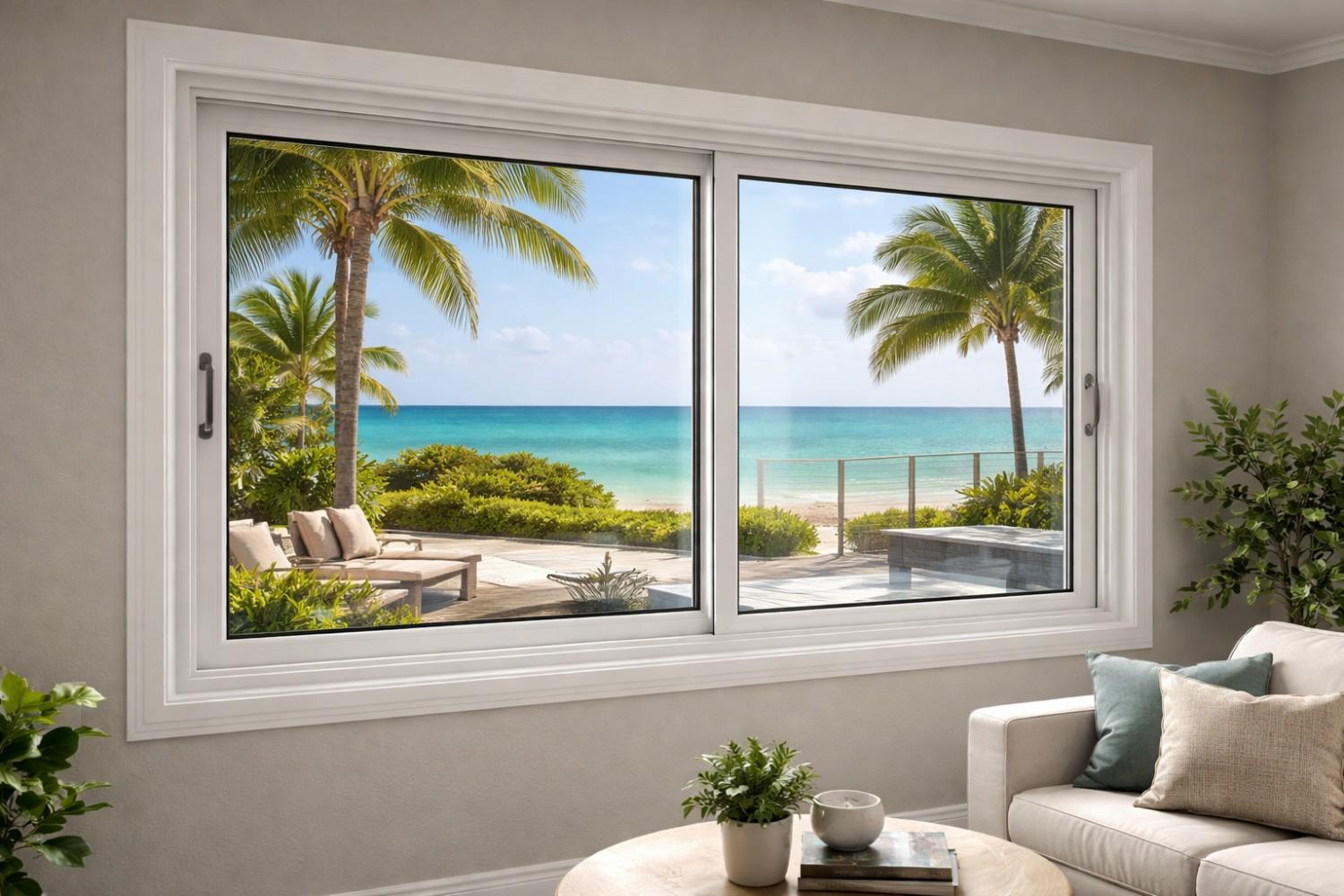 Impact Horizontal Rolling Windows for Coastal Homes