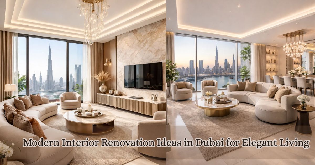 Modern Interior Renovation Ideas in Dubai for Elegant Living