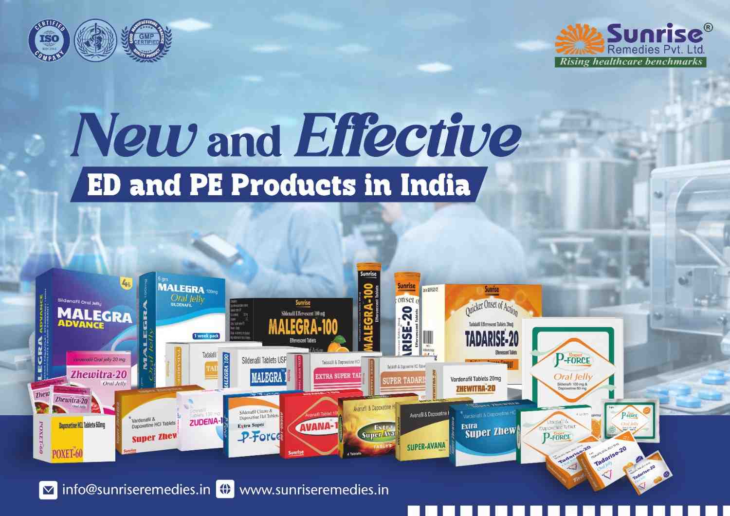 New and Effective ED and PE Products in 2026 | Sunrise Remedies
