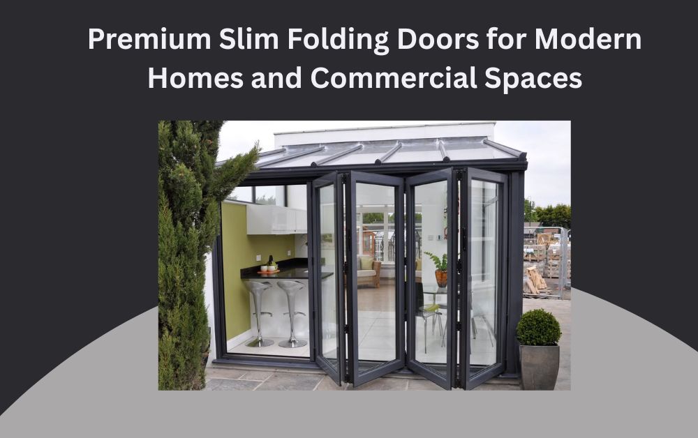 Premium Slim Folding Doors for Modern Homes and Commercial Spaces