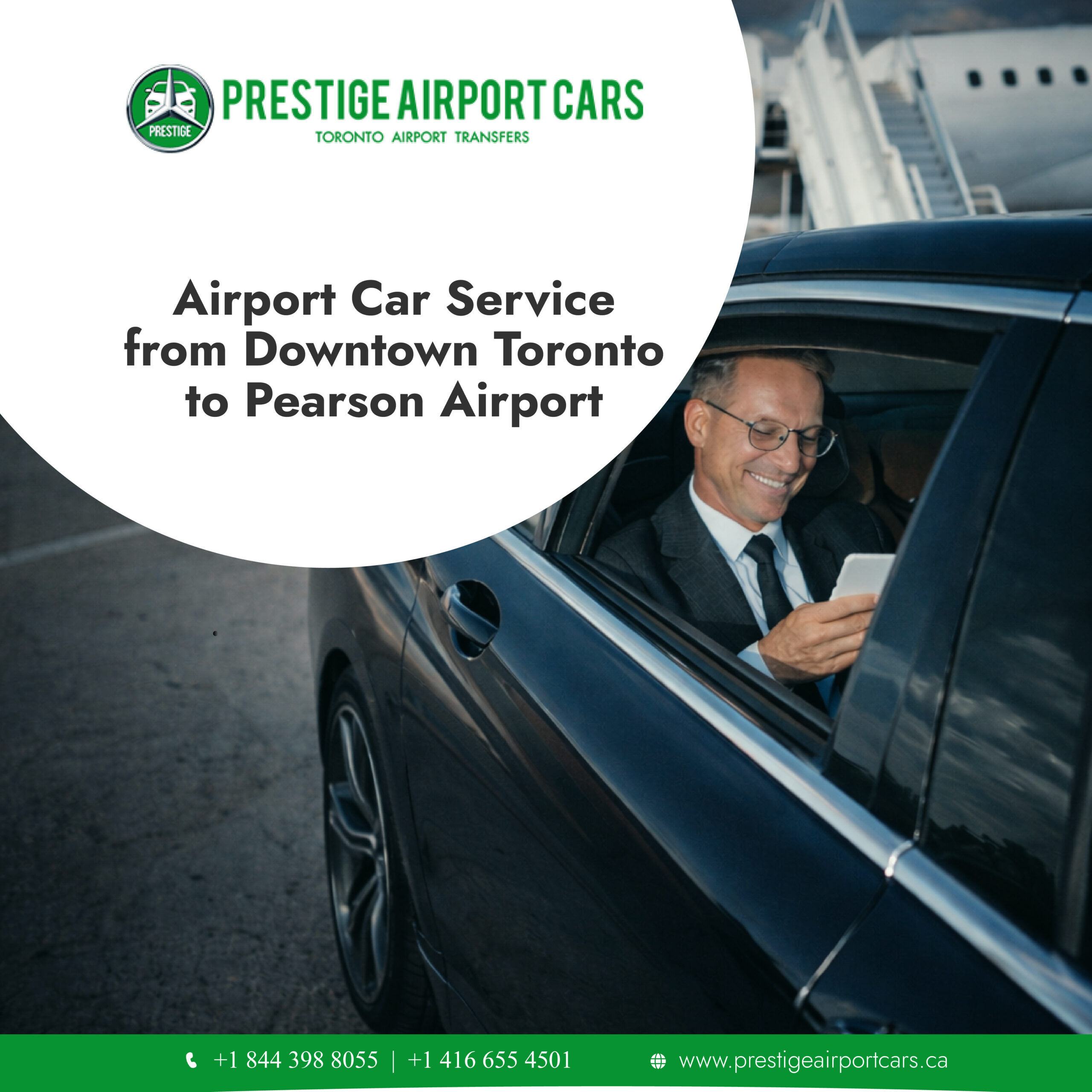 Airport Car Service from Downtown Toronto to Pearson Airport