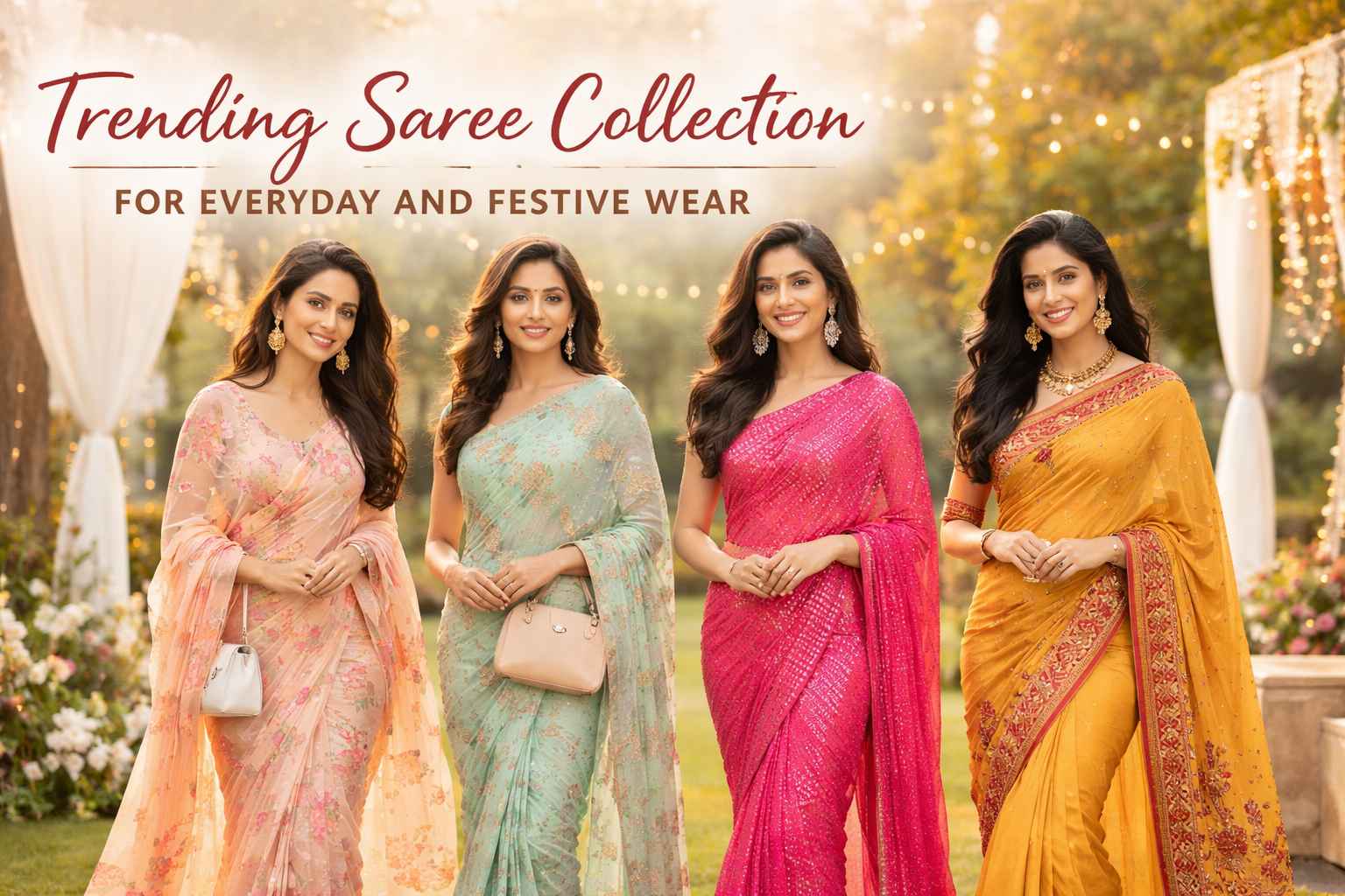 Trending Saree Collection for Everyday and Festive Wear