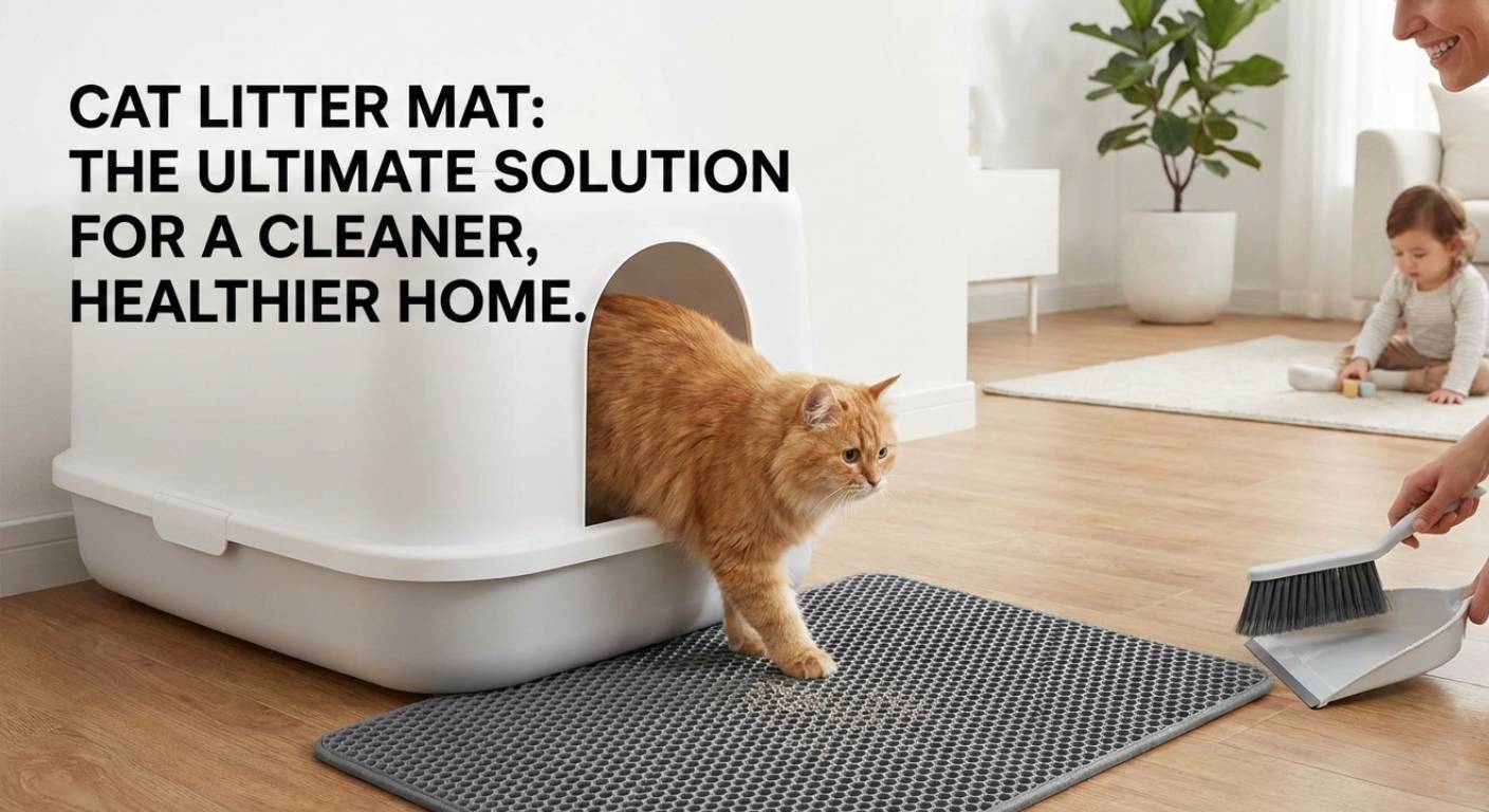 Say Goodbye to Cat Litter Trails: Innovative Mats Every Cat Owner Needs