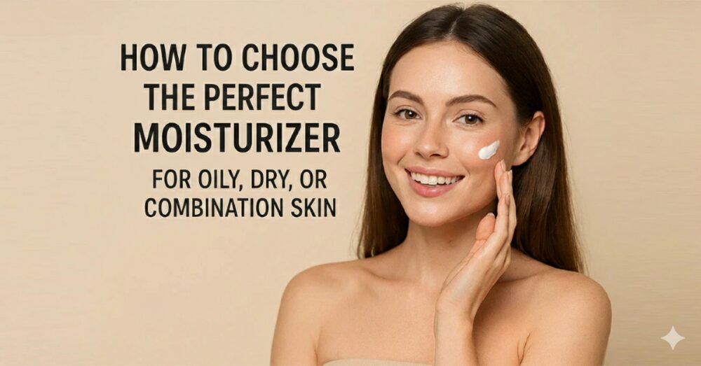 How to Choose a Moisturizer for Your Skin Type (Dry, Oily, Combination)