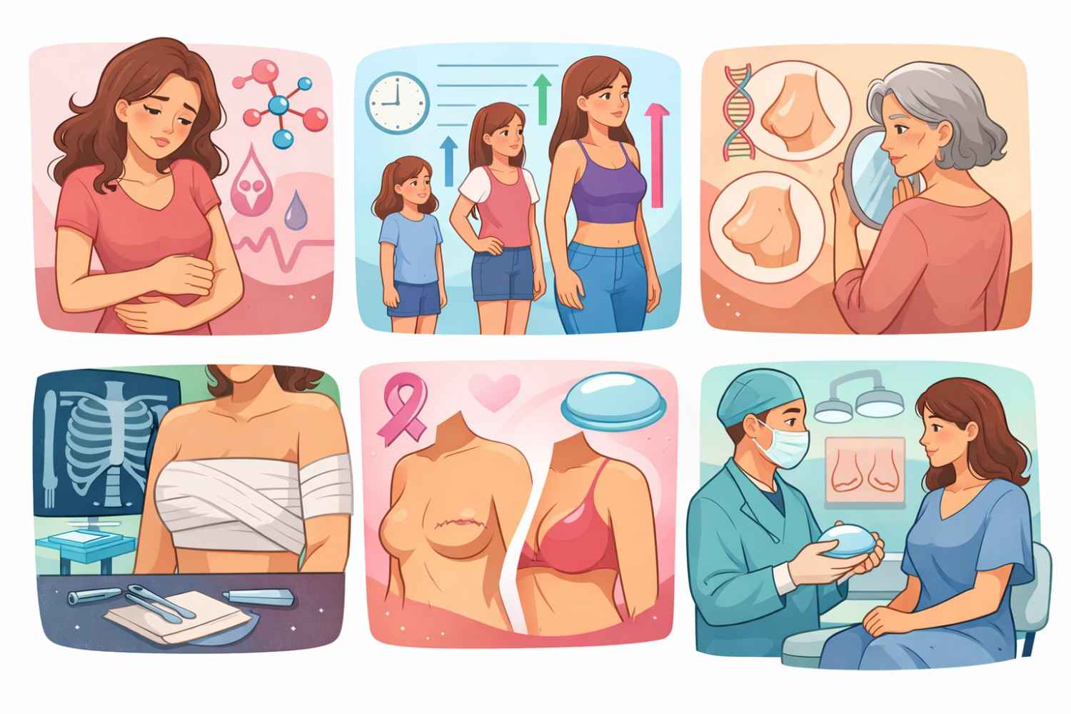 5 Common Causes of Breast Asymmetry and How Corrective Surgery Can Help
