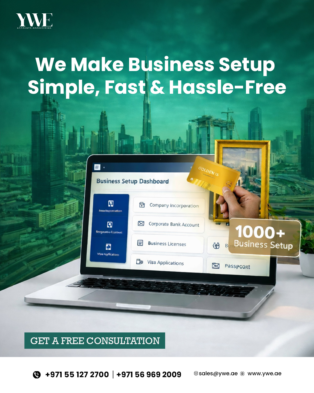 Partner Visa Services in uae | YWE Business Solutions