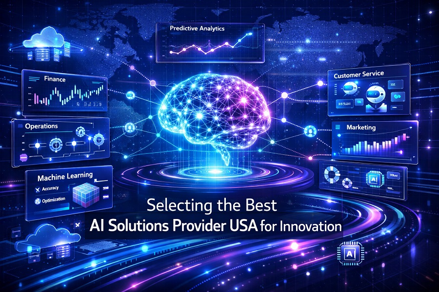 Selecting the Best AI Solutions Provider USA for Innovation