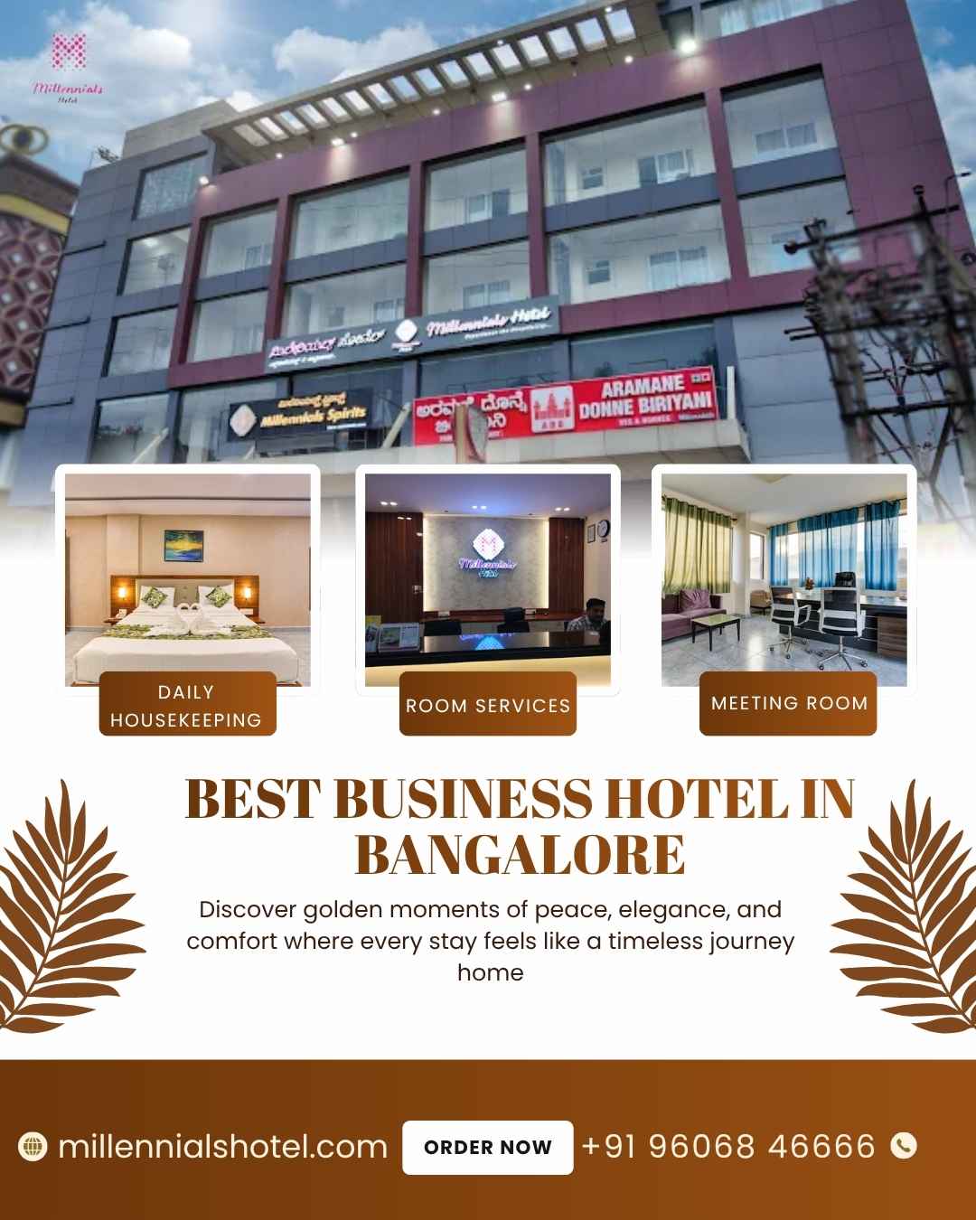 Best Business Hotel in Bangalore | Millennials Hotel
