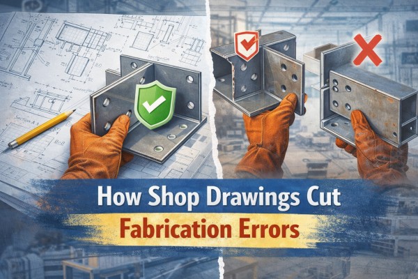 How Shop Drawings Cut Fabrication Errors Fast