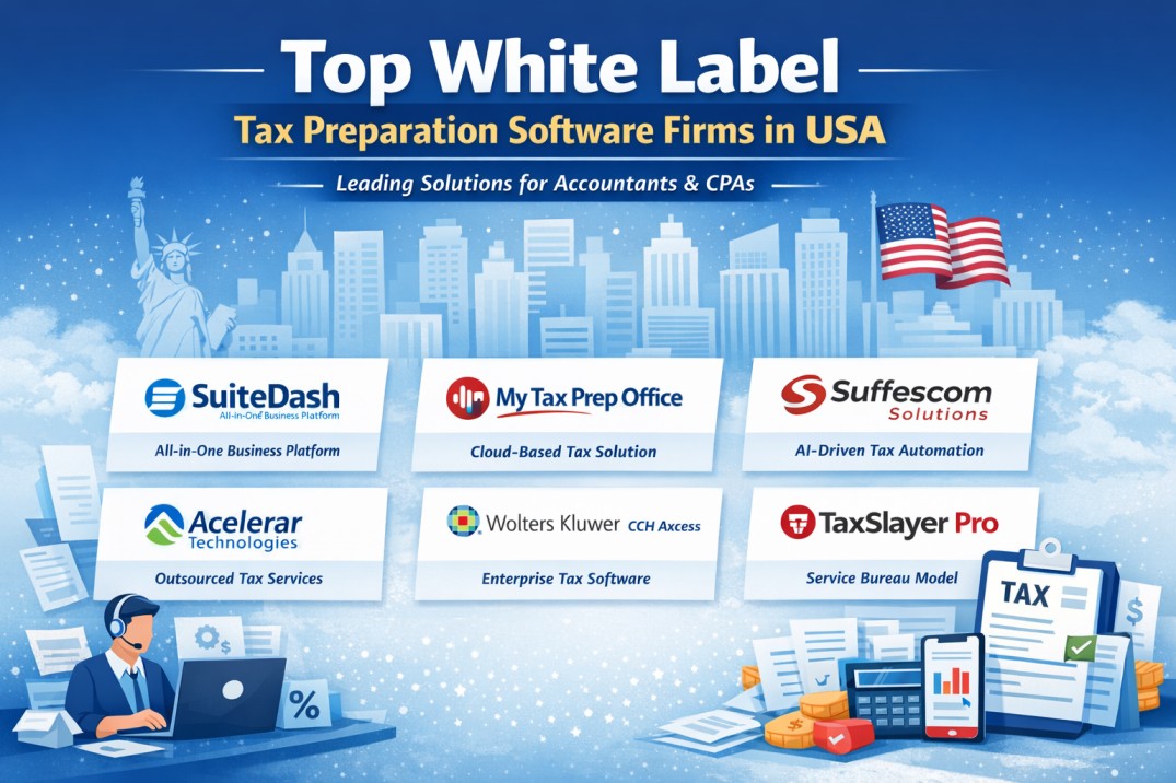 Top White Label Tax Preparation Software Firms in USA