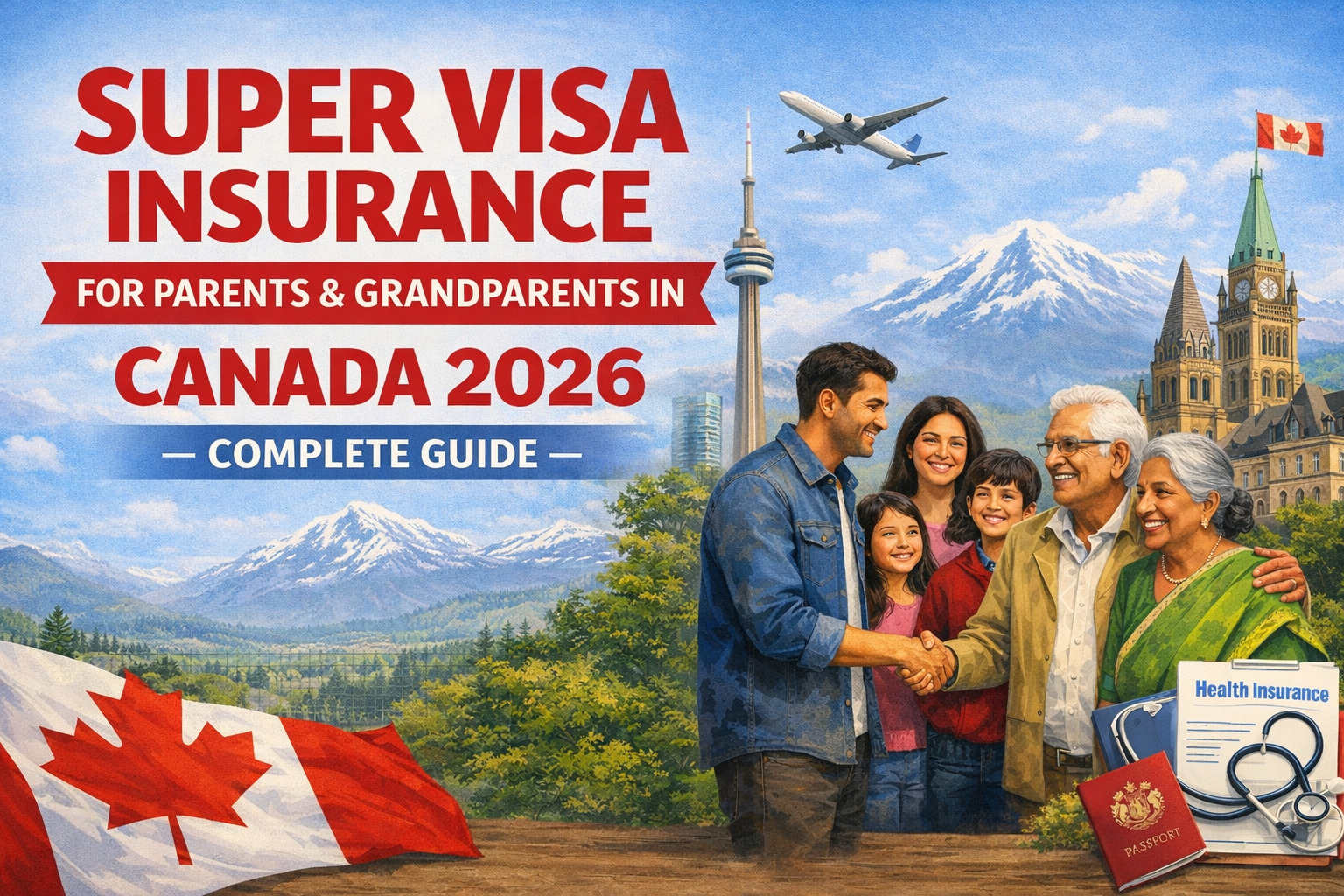 Super Visa Insurance for Parents and Grandparents in Canada 2026 — Complete Guide