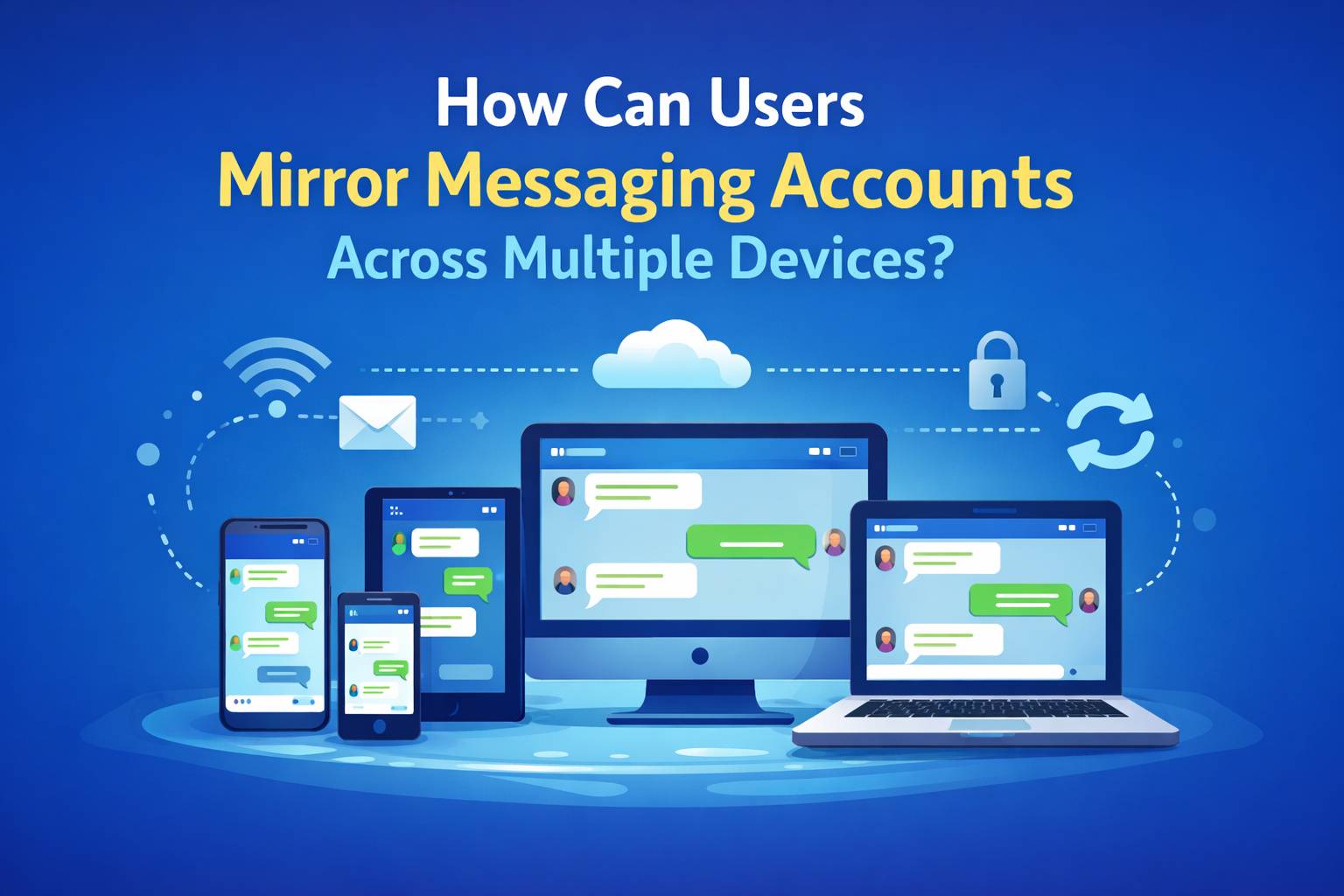 How Can Users Mirror Messaging Accounts Across Multiple Devices?