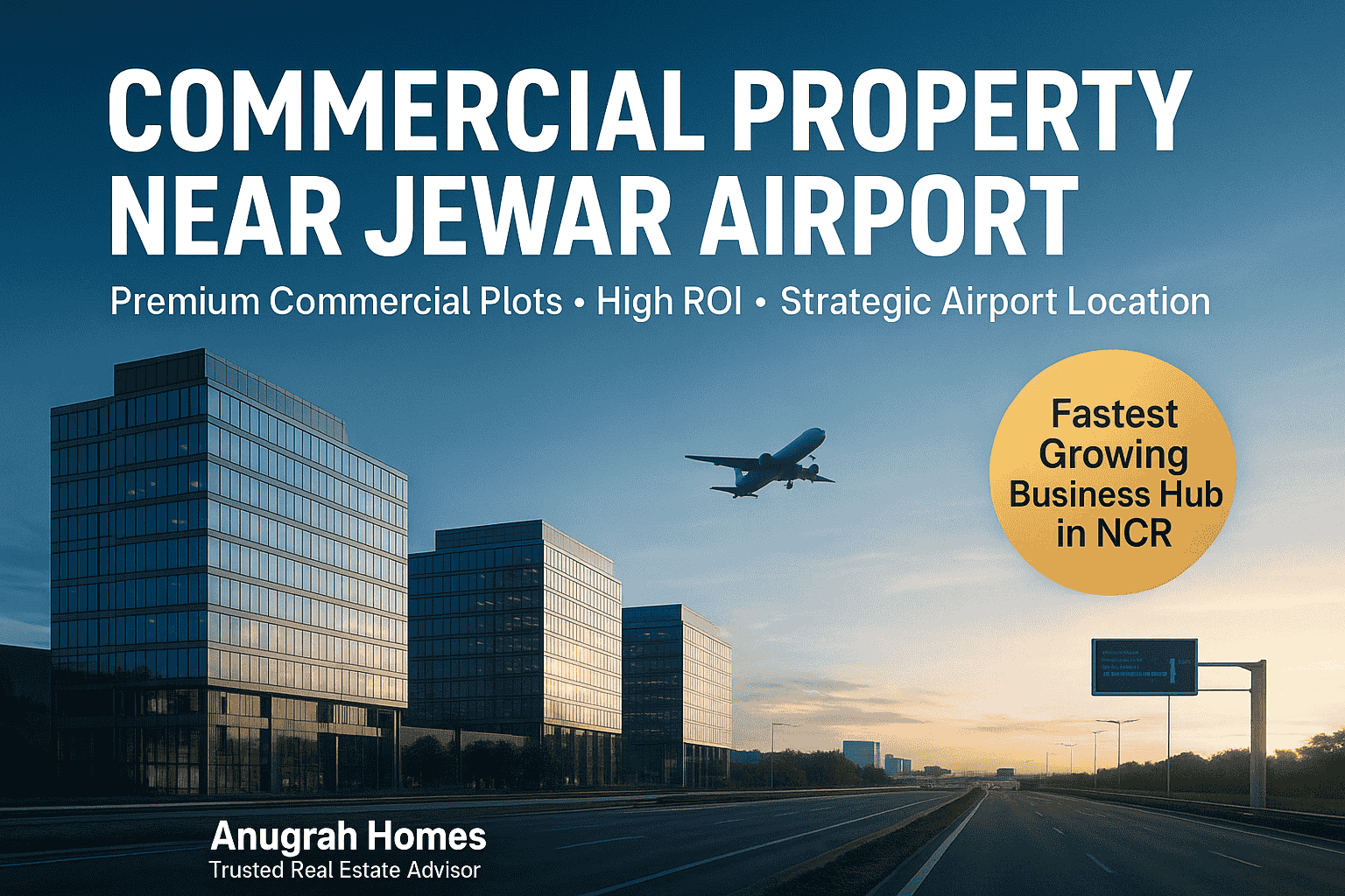Commercial Plot in Jewar: A Smart Investment Opportunity Near Noida International Airport