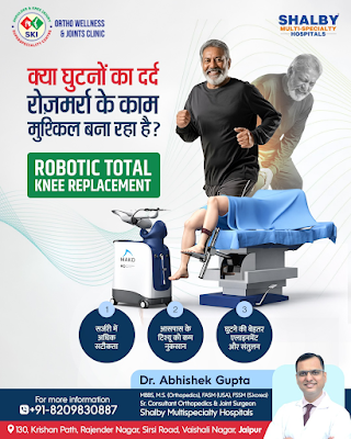 Robotic Knee Replacement in Jaipur – Advanced Solution for Knee Pain