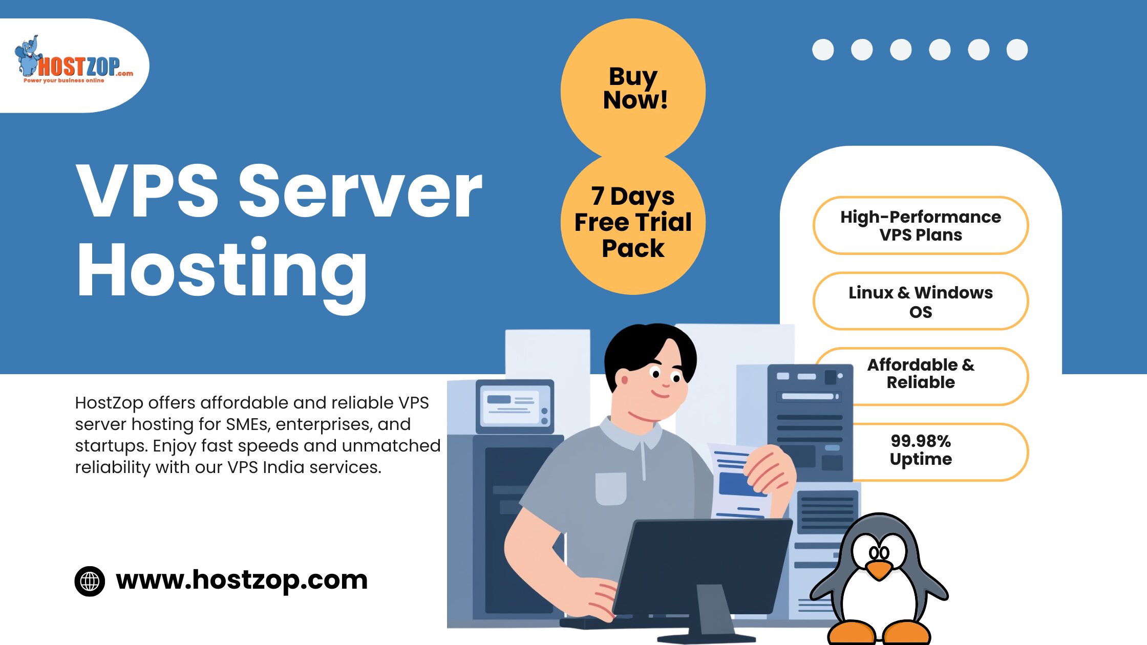 A Full Guide To The Finest VPS Hosting In India With Windows And Linux OS Alternatives.