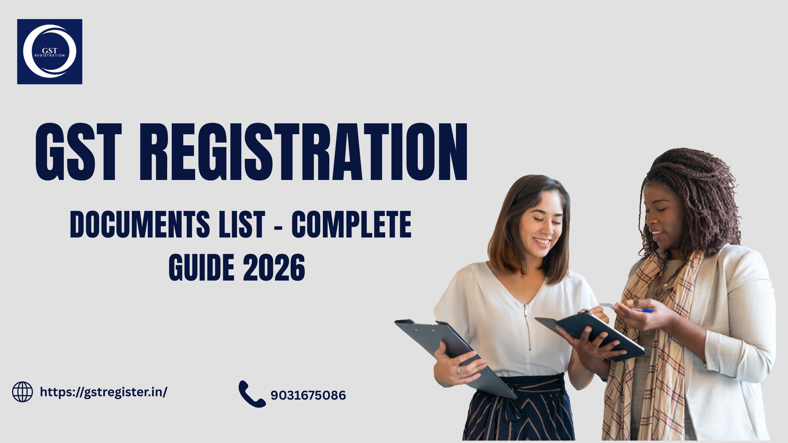 GST Registration Documents List – Complete Guide 2026