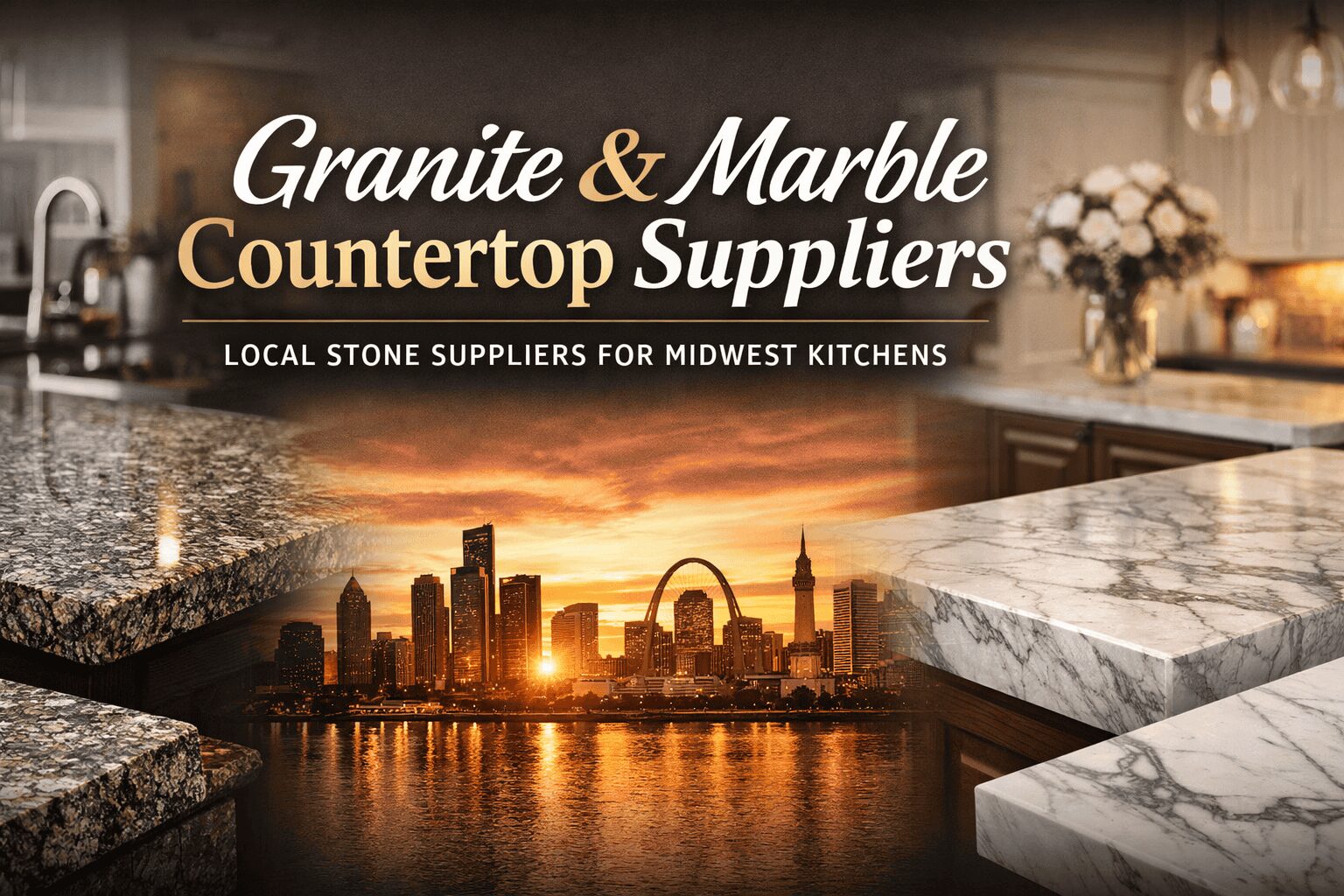 Granite Countertop Suppliers and Local Stone Suppliers for Marble Kitchen Countertops