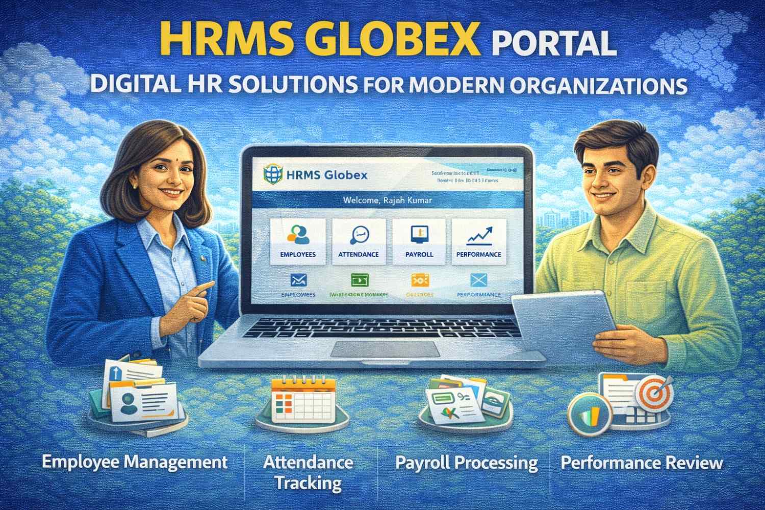 HRMS Globex Portal: Digital HR Solutions for Modern Organizations