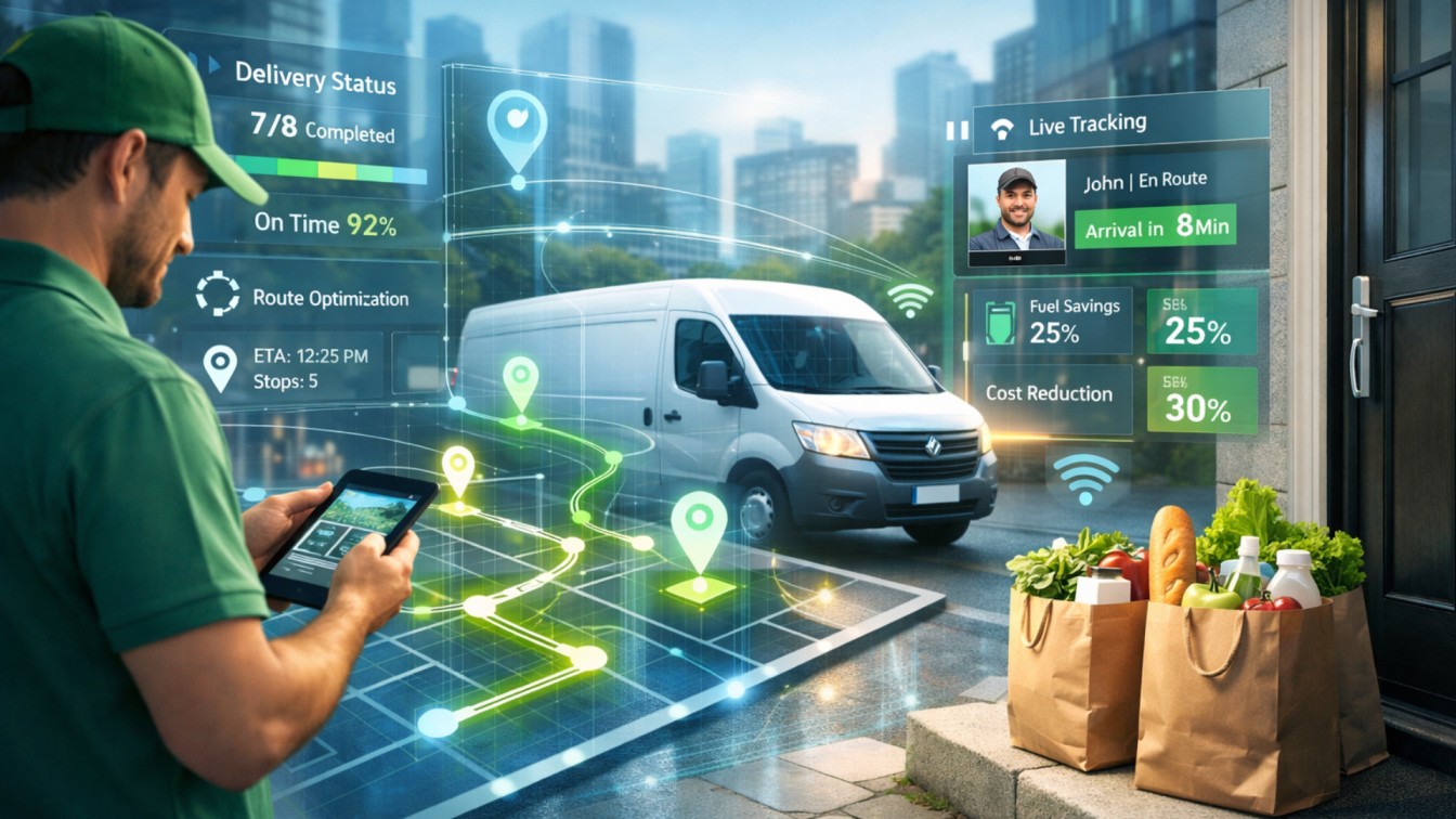 How Grocery Businesses Can Optimize Last-Mile Delivery with Advanced Logistics Software
