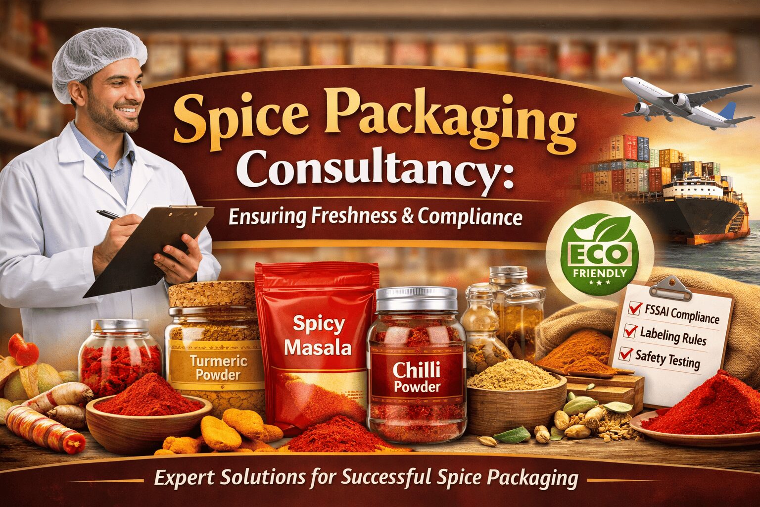 How a Food Consultant Helps Select the Right Spice Packaging