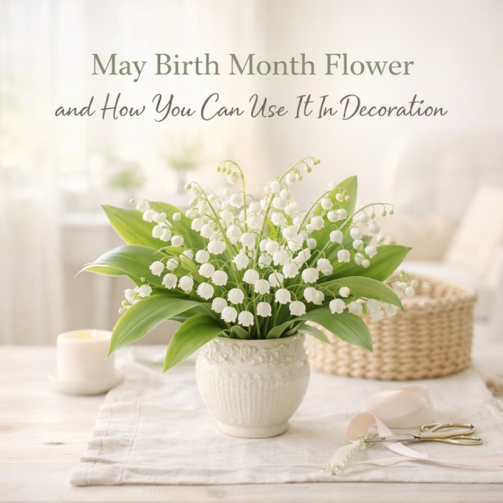 May Birth Month Flower and How You Can Use It In Decoration