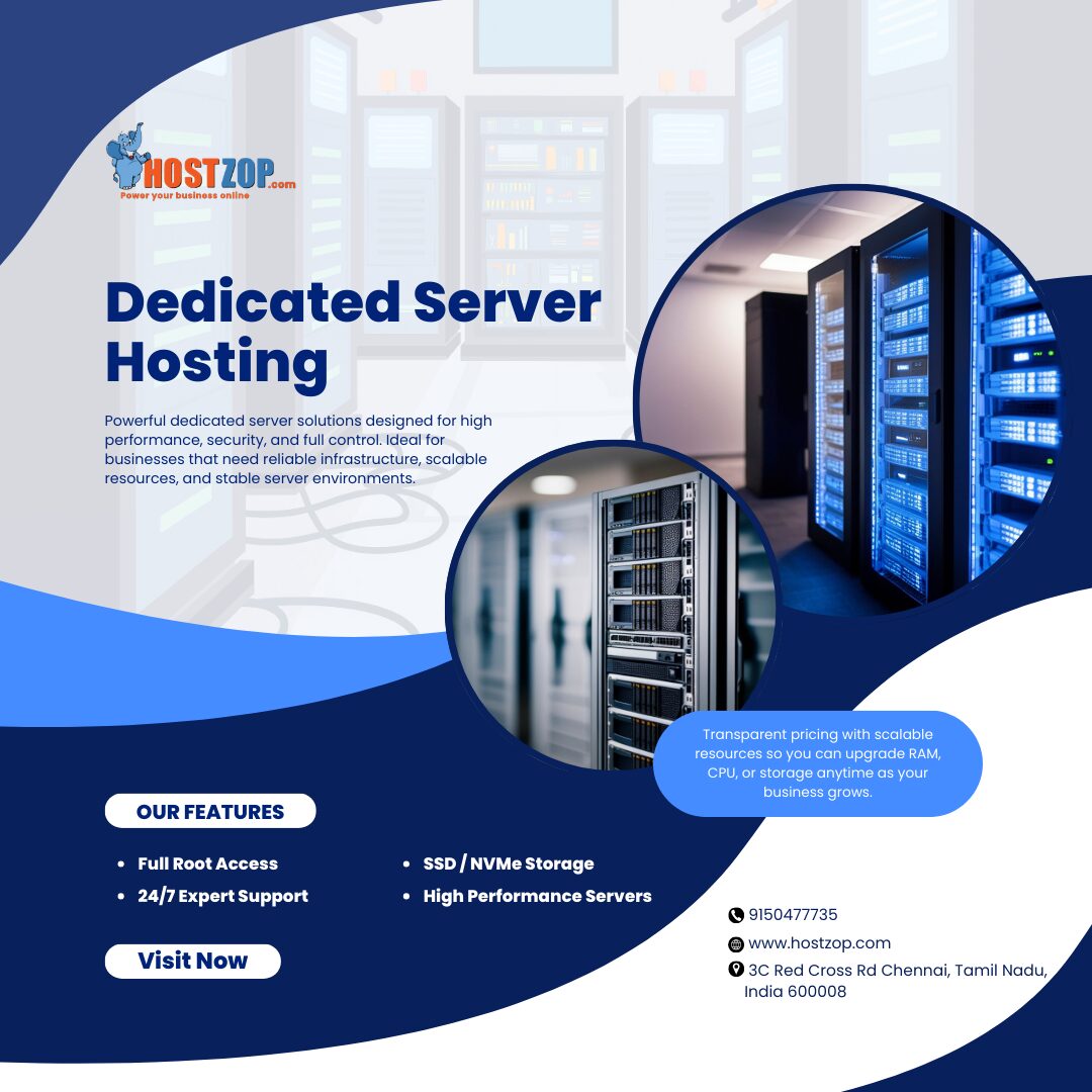 Load Balancing Configuration In Dedicated Server Hosting In India.