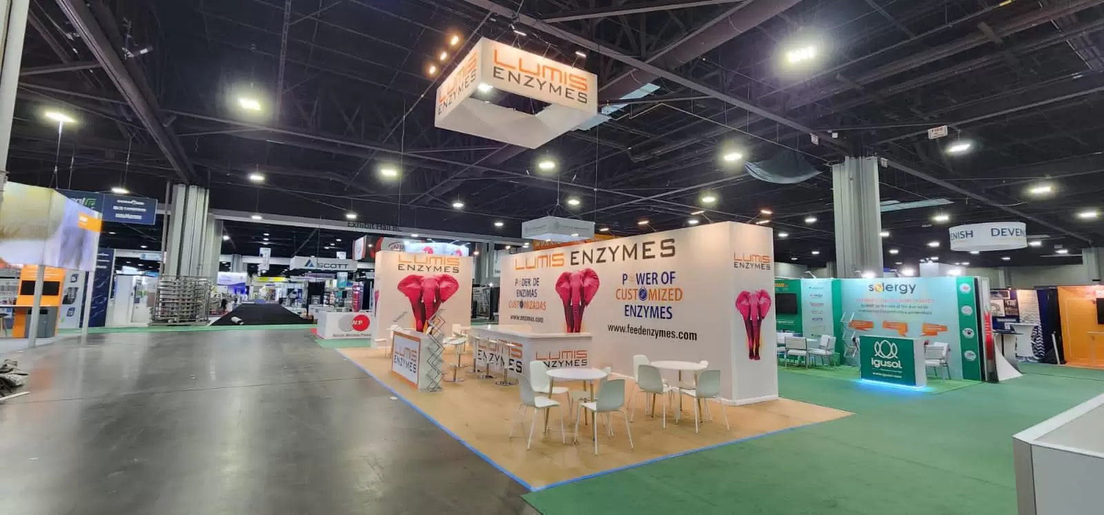 Two-Storey Booth Design for Premium Exhibition Display