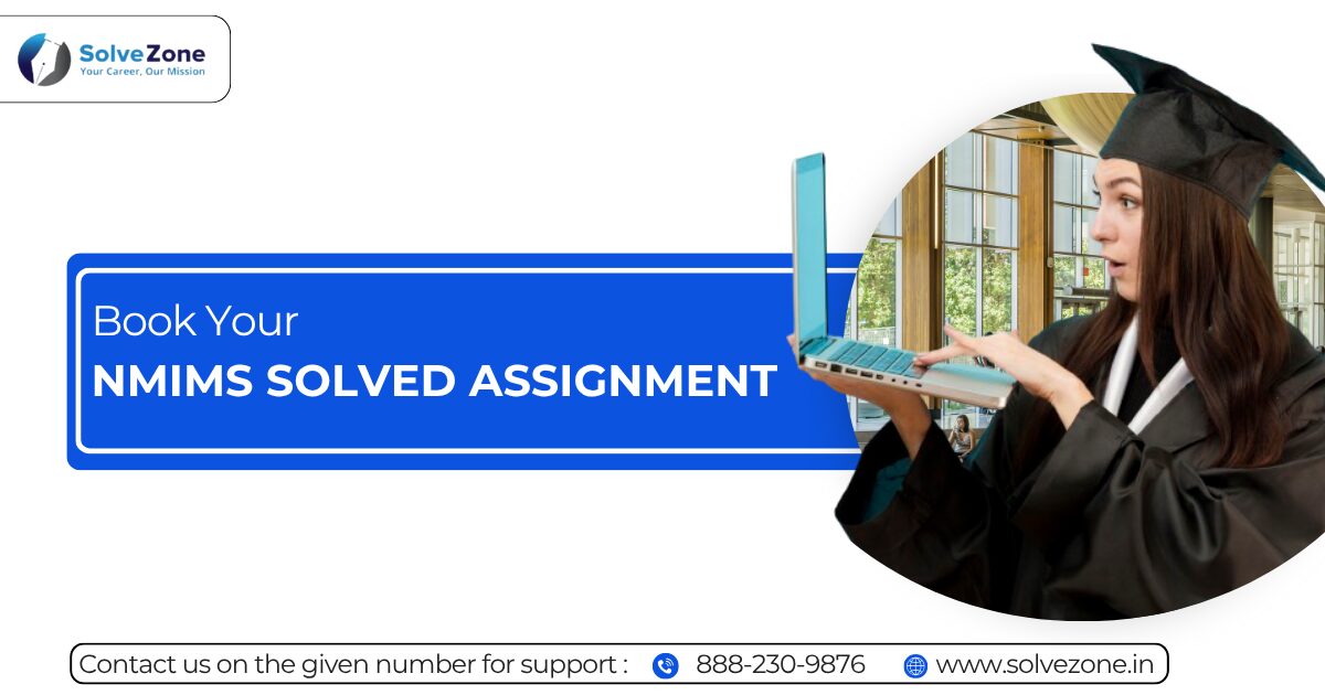 Book NMIMS Solved Assignment April 2026 in Budget